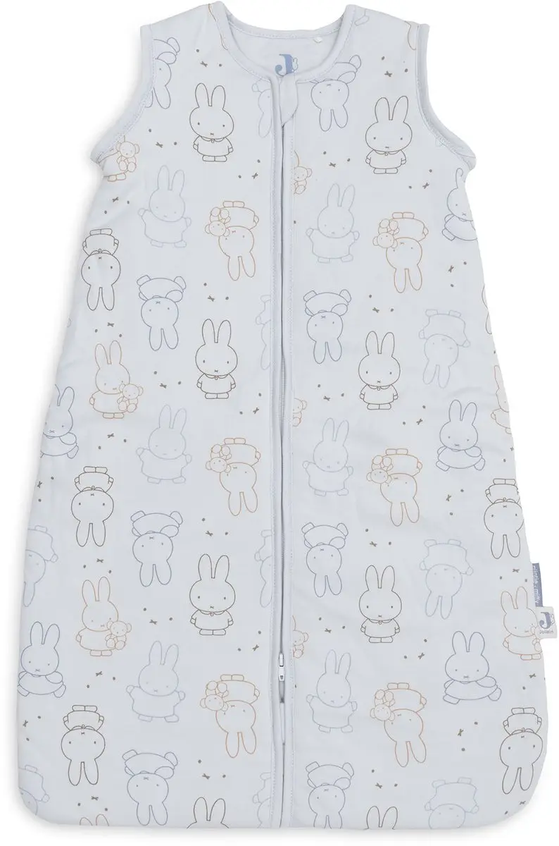 Jollein Slaapzak Baby Miffy Moments 90cm - Cloudy Blue - afbeelding 2 van 6