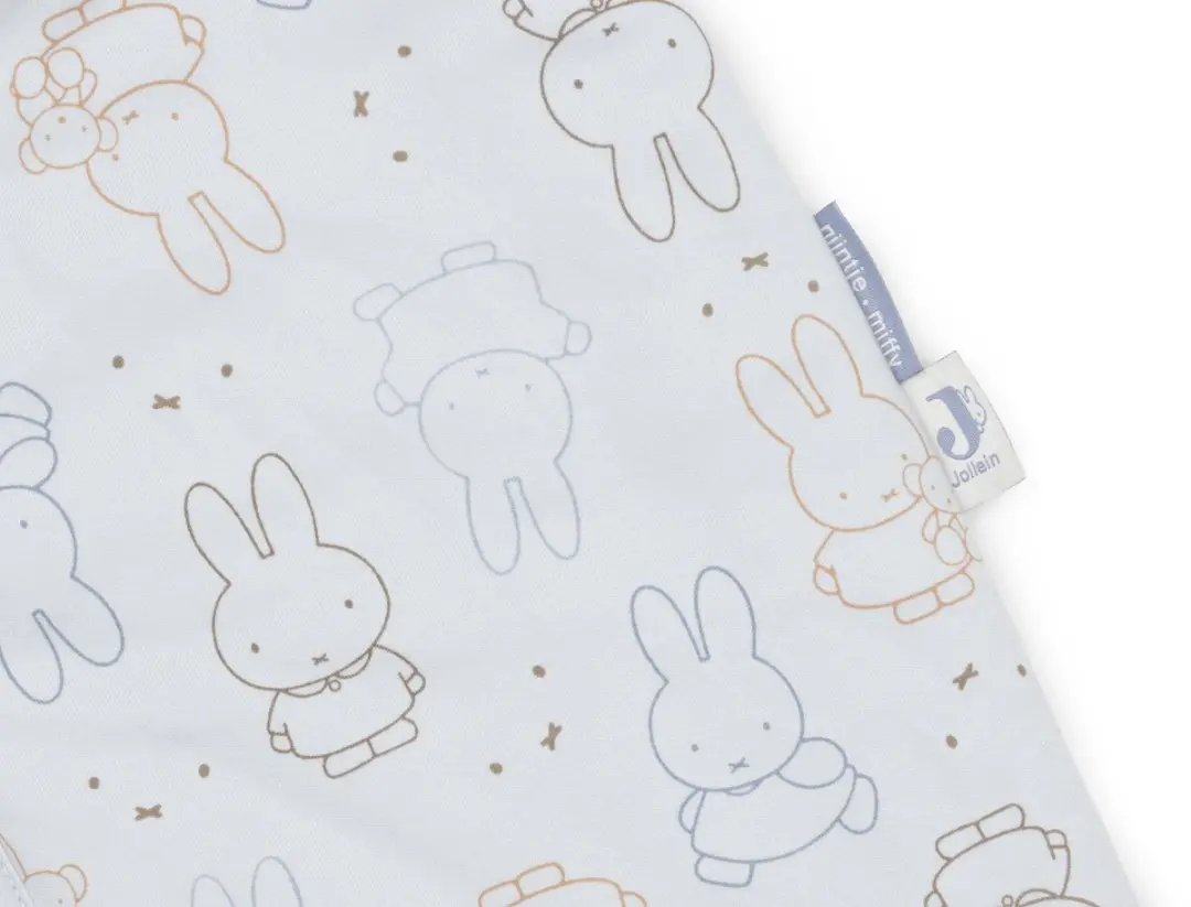 Jollein Slaapzak Baby Miffy Moments 90cm - Cloudy Blue - afbeelding 3 van 6
