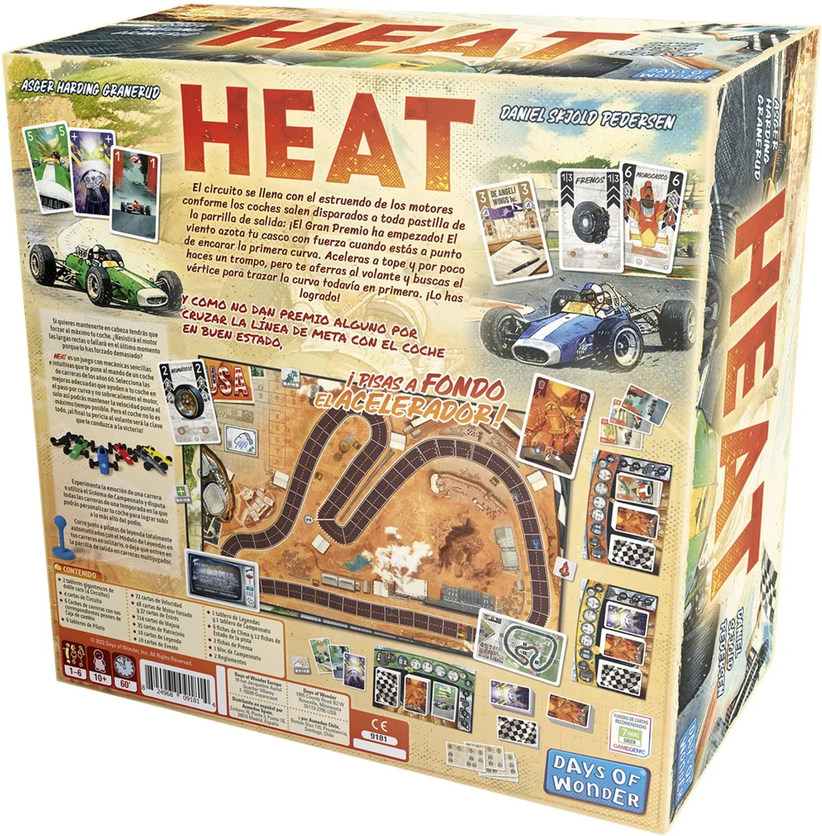 Asmodee DW9131 Race Bordspel - 1-4 Spelers