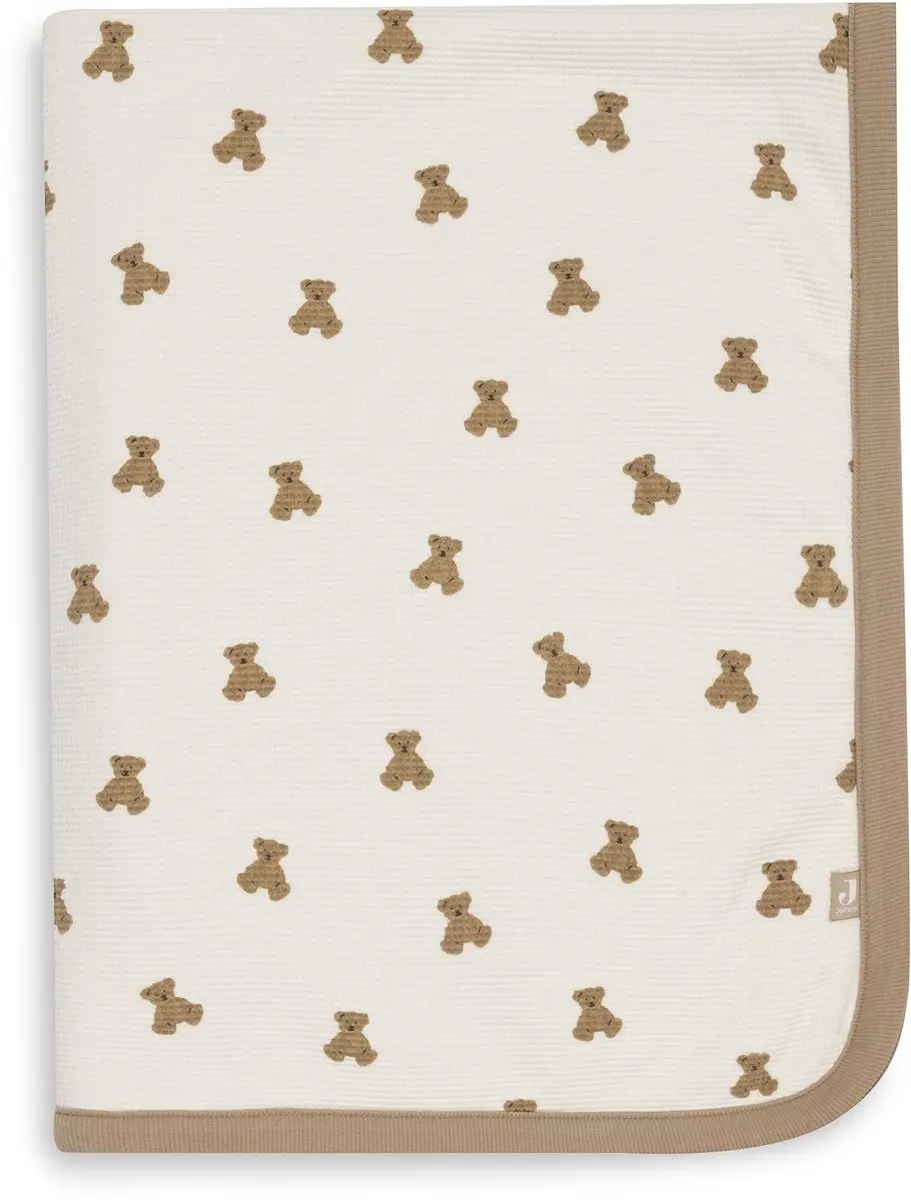 Jollein Baby Deken Ledikant Mini Teddy Bear Little 100x150cm