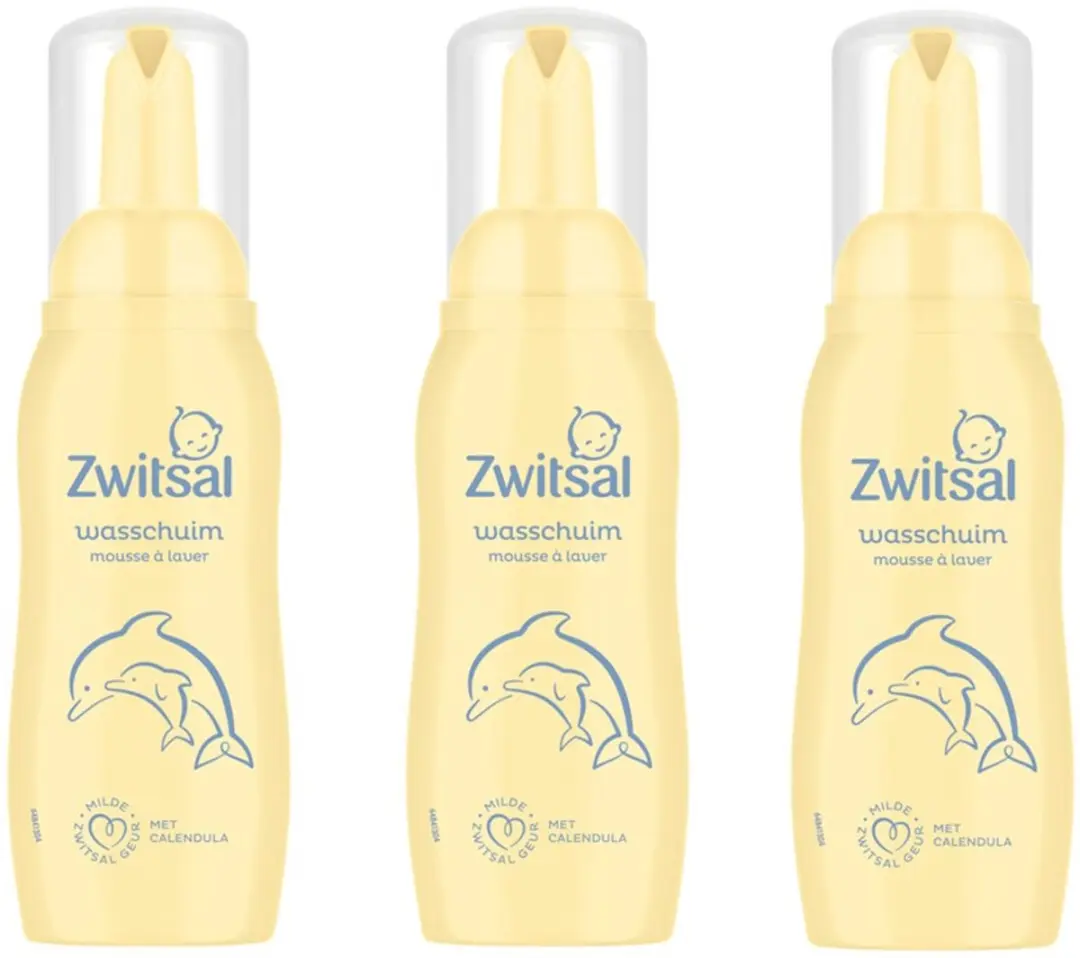 Zwitsal Milde Baby Wasschuim 200ml