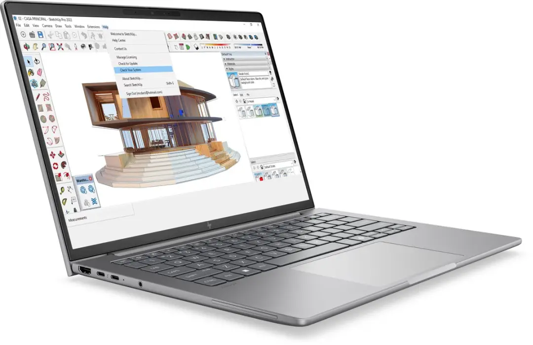 HP ZBook 8 G2a Wolf Pro Security Edition - 35,6 cm Touchscreen - 48GB RAM - 1TB SSD - Zilver