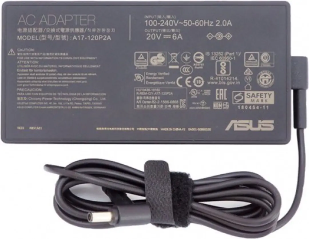 ASUS AD120-00C A17-120P2A Adapter 20V 4.5A - Zwart