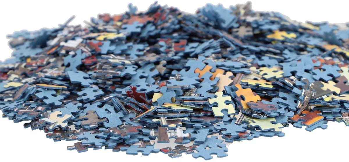 Ravensburger Amsterdam Fietsenstalling Puzzel 1000 Stuks
