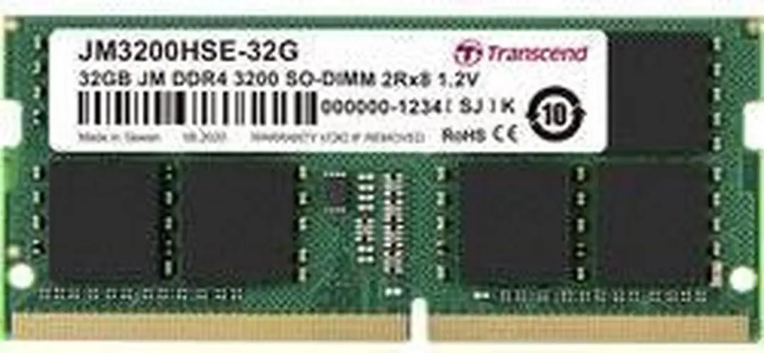 Transcend JetRam SO-DIMM DDR4 32GB PC3200 CL22 JM3200HSE-32G
