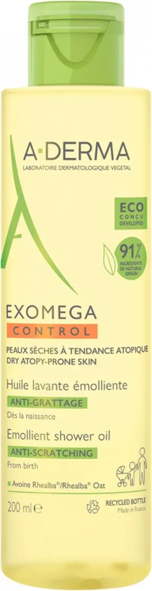 A-Derma Exomega Control Jeukwerende Wasolie 200ml