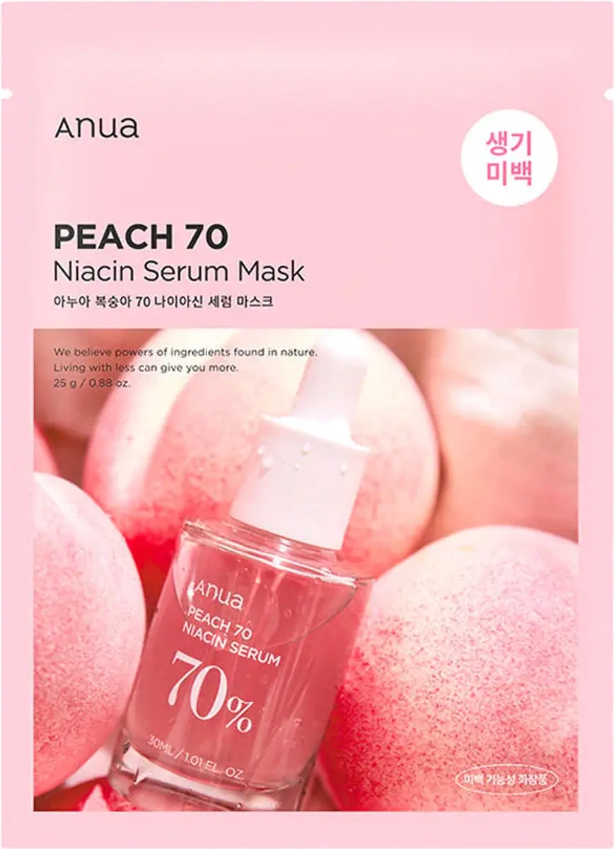Anua Peach 70 Niacin Serum Mask 25ml