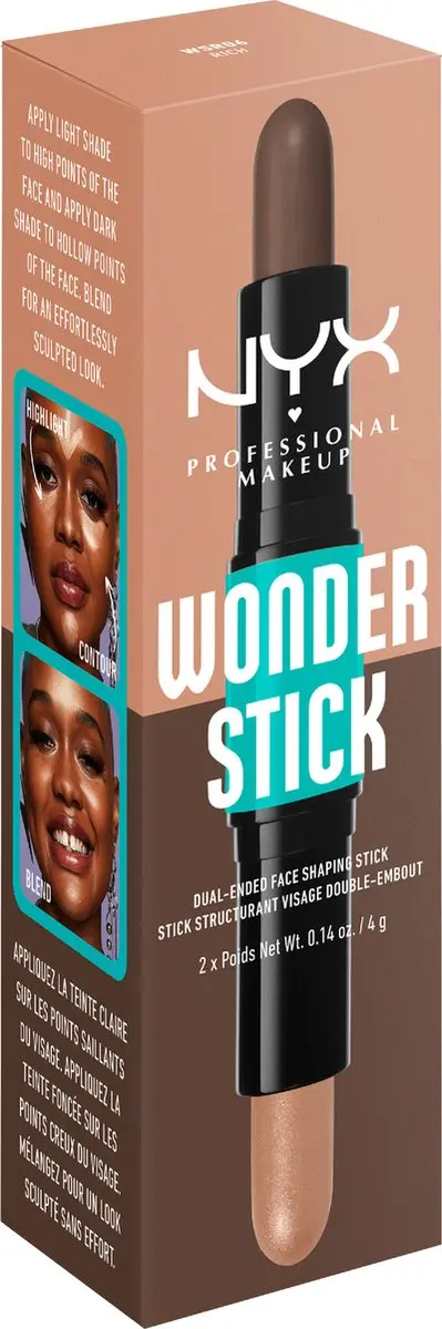 NYX Wonder Stick Contour & Highlight - Donker