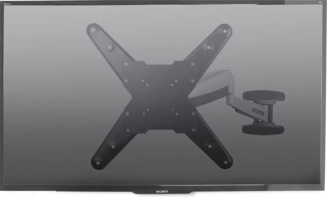 Startech FHA-TV-WALL-MOUNT TV Wandbeugel 55" - Zwart-Grijs