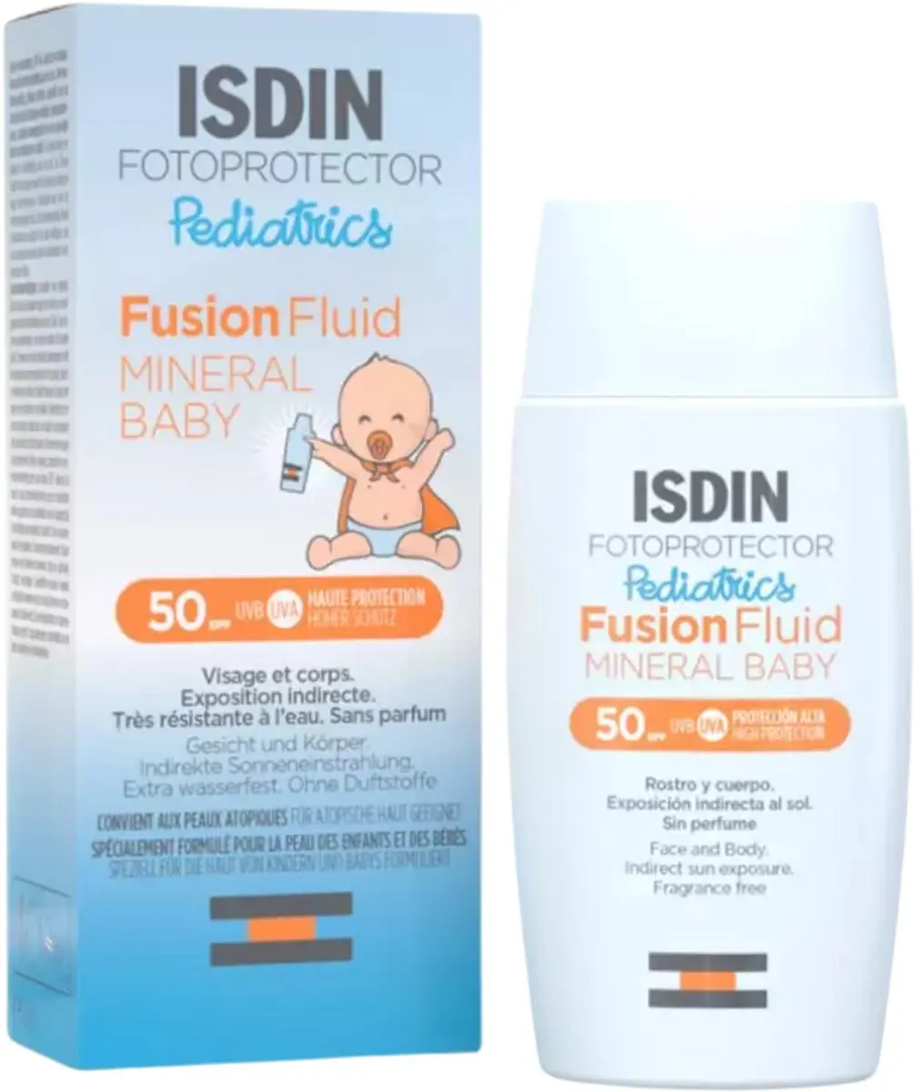Isdin Fotoprotector Pediatrics Fusion Fluid Mineral Baby SPF50+ 50ml