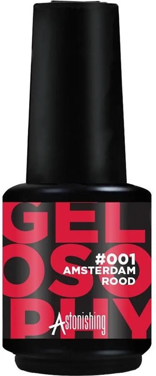 Astonishing #001 Amsterdam Rood Nagellak 15ml