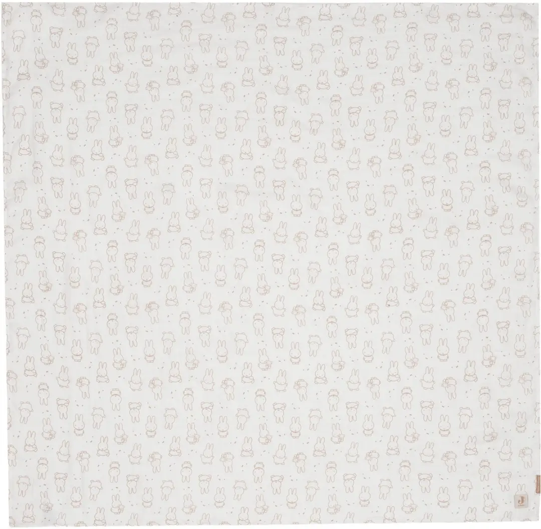 Jollein Hydrofiele Doek 115x115cm Nijntje Moments Light Terra - 2 Stuks - afbeelding 3 van 6