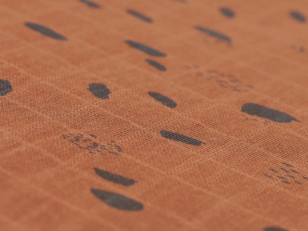 Jollein Hydrofiel Multidoek Spot 70x70cm - Caramel - 3 Stuks