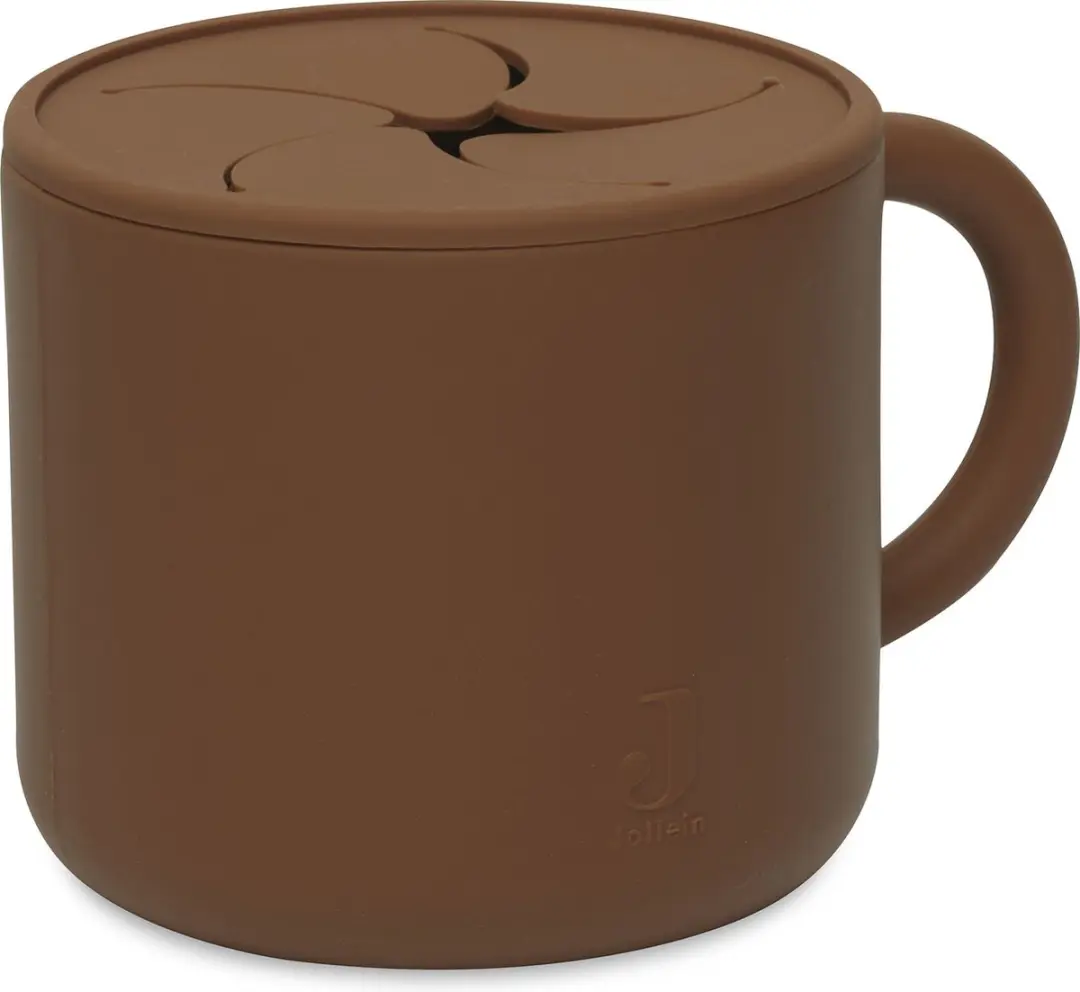 Jollein Snack Cup Caramel - Siliconen - 6-18 maanden