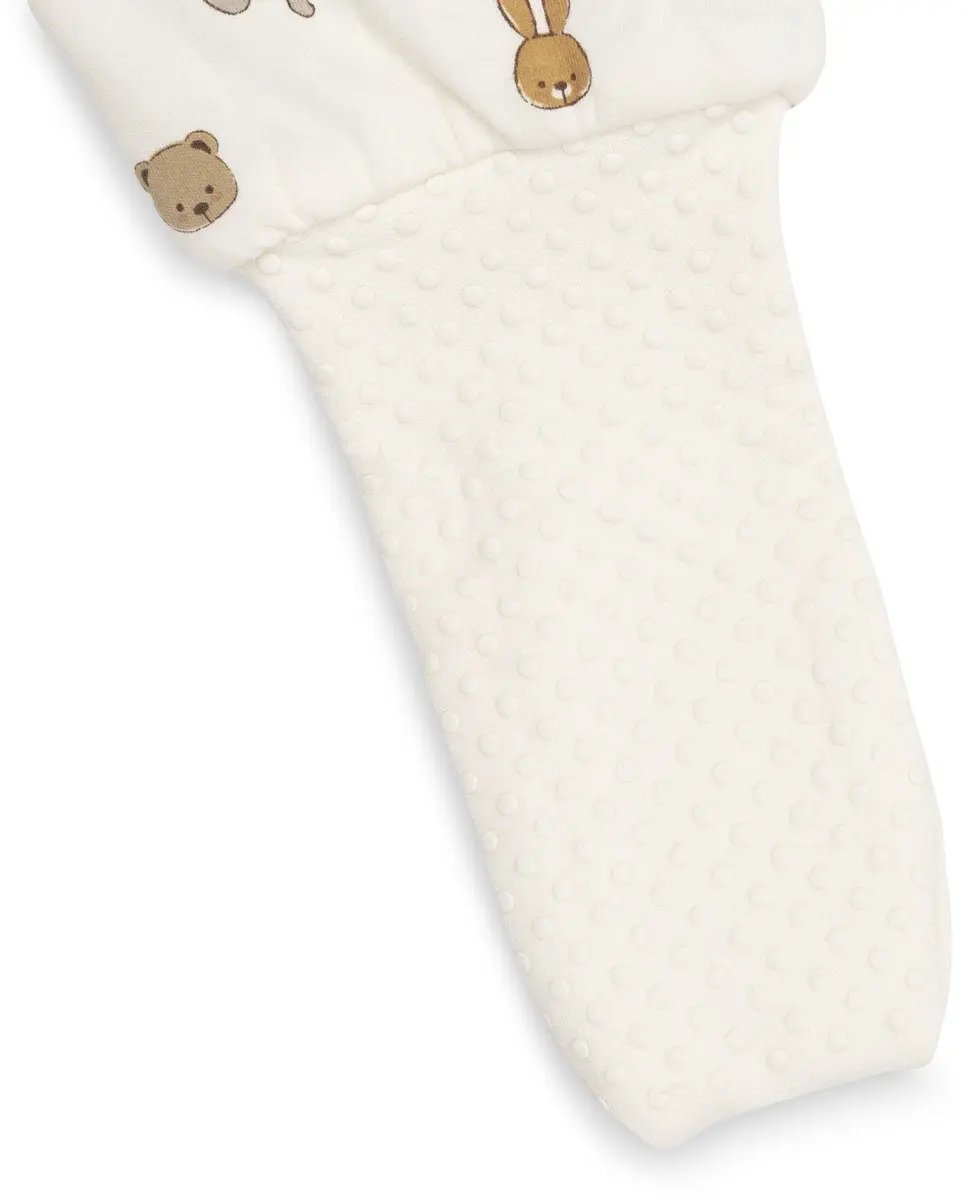 Jollein Slaapzak Baby Jollies 104/110cm - Afritsbare mouw - Sand - afbeelding 3 van 6