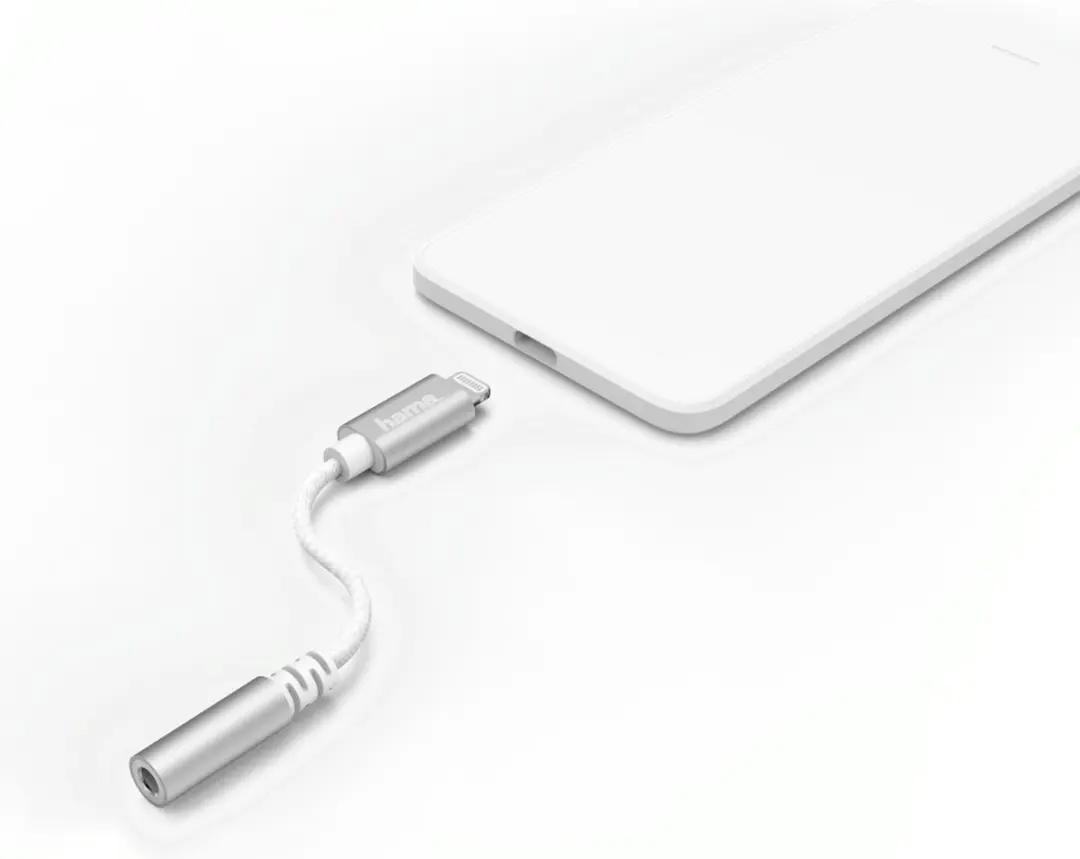 Hama Lightning naar 3,5mm Audio-adapter - Kleurenmix - afbeelding 3 van 5