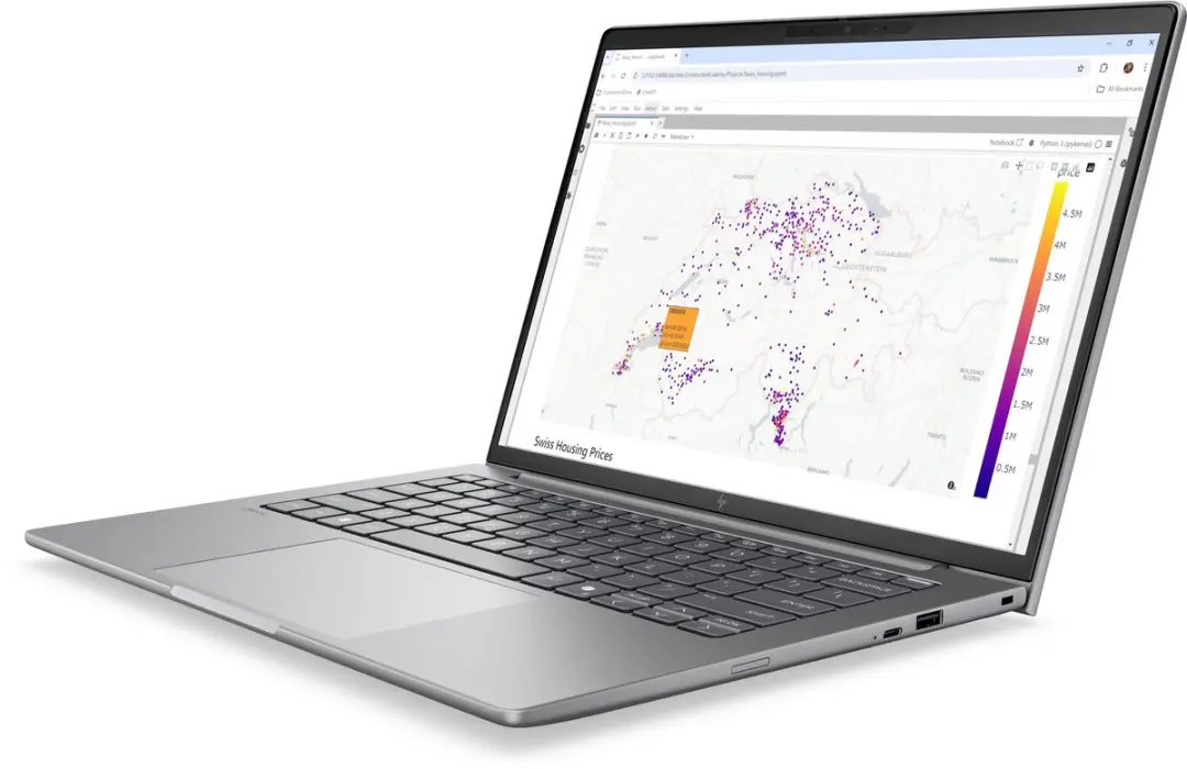 HP ZBook 8 G2a Wolf Pro Security Edition AMD Ryzen AI 9 HX PRO 470 - 35,6 cm WQXGA - 32GB 1TB SSD - Zilver