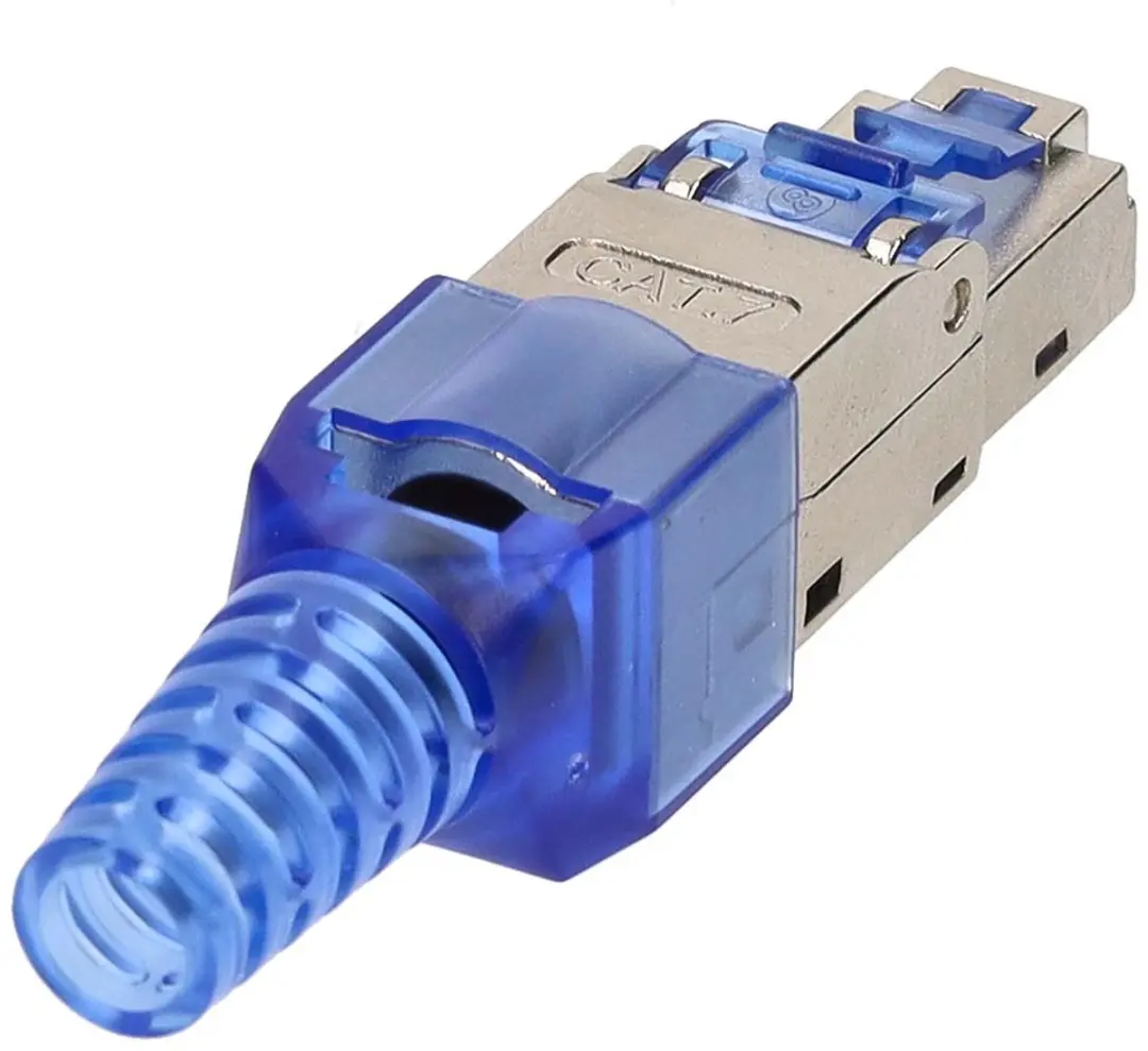 Nedis CAT7 RJ45-connector Mannelijk - 2 Stuks - Verguld