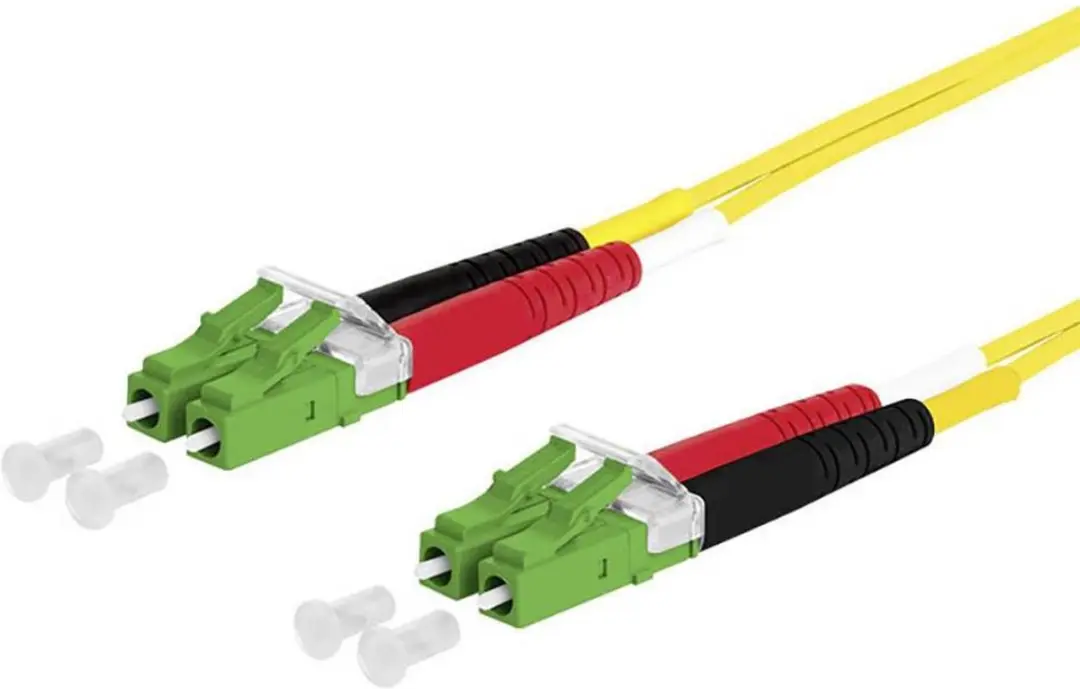 Metz Connect Glasvezelkabel LC-LC 2m - Geel