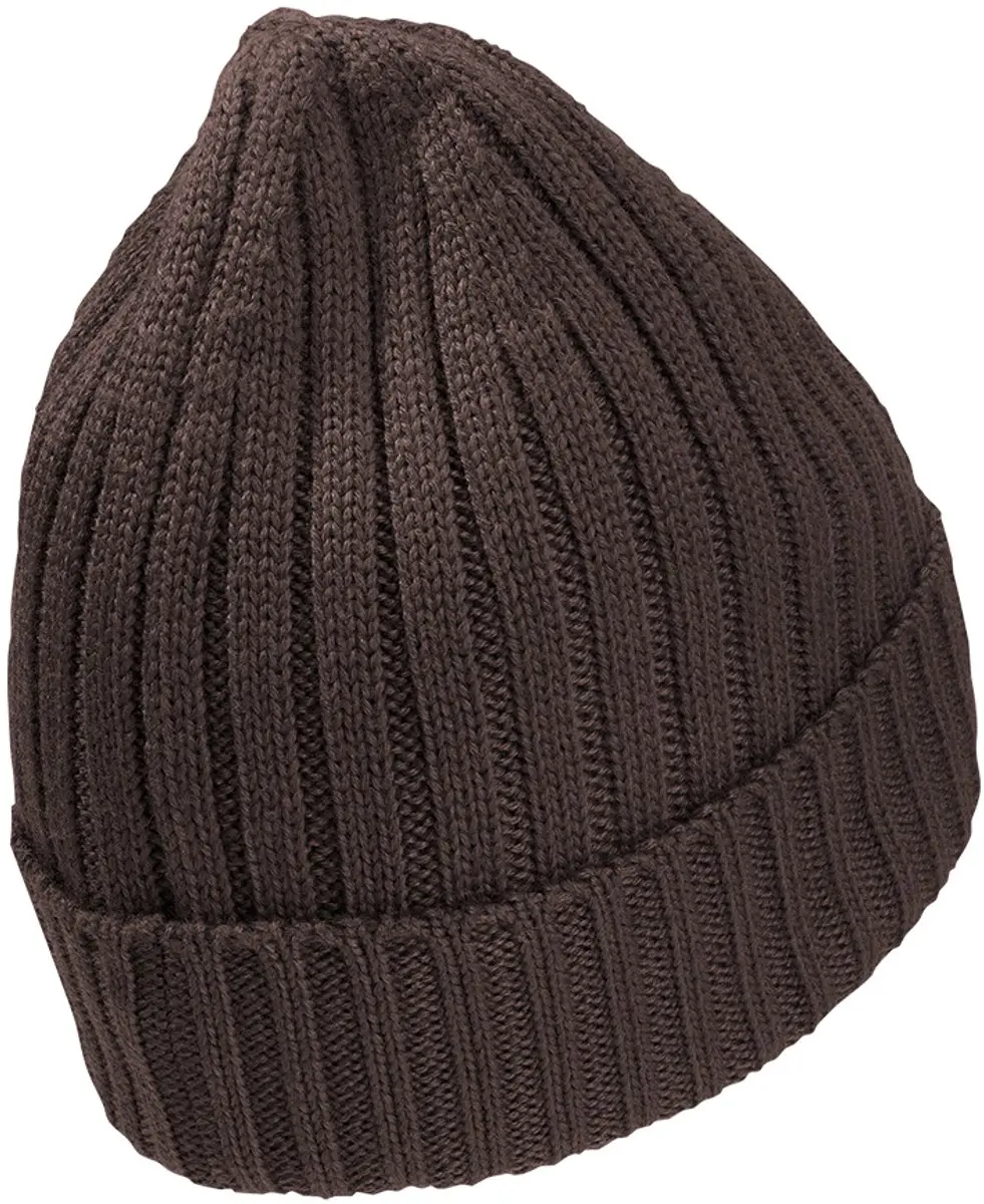 Jack Wolfskin RIB Knit Beanie - Bruin