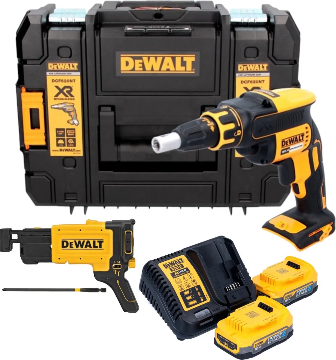 DeWalt DCF 620 E2T Droogbouwschroevendraaier 18V