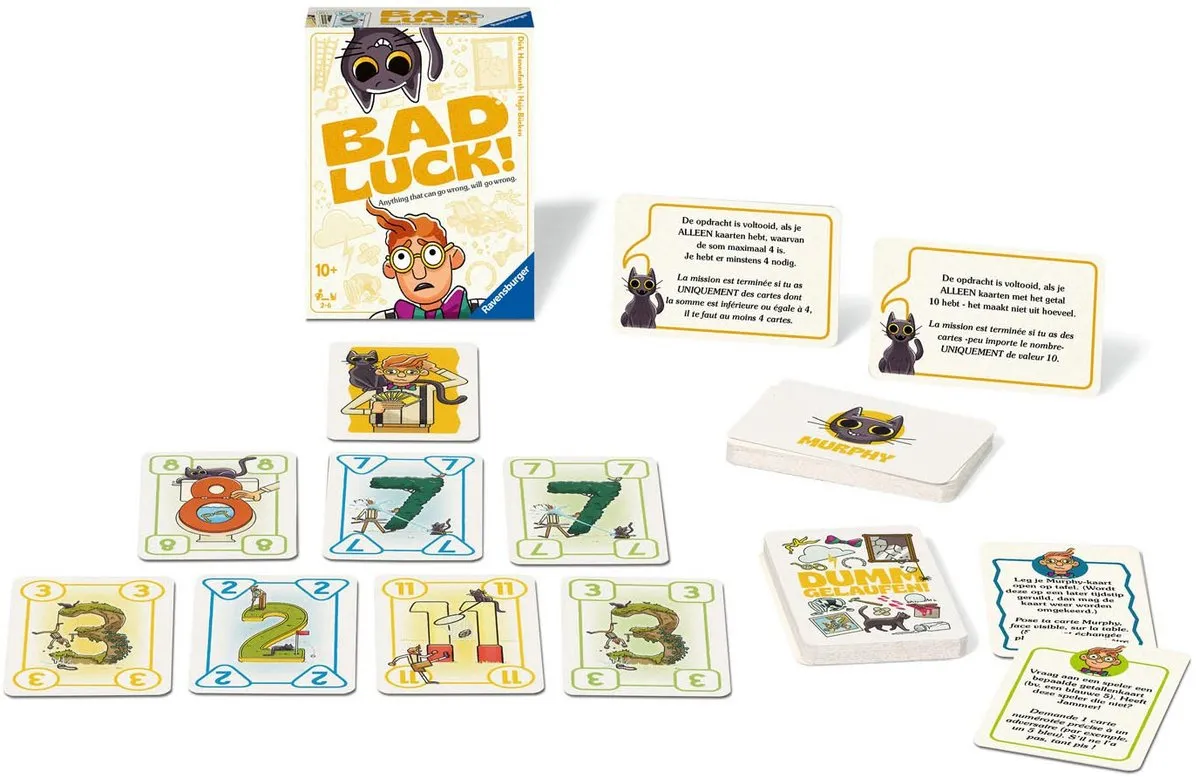 Ravensburger Bad Luck Kaartspel - 2-6 Spelers