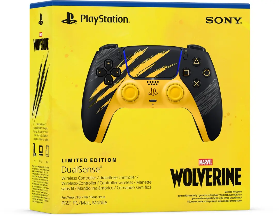 Sony PlayStation 5 DualSense Edge Wolverine Limited Edition Controller