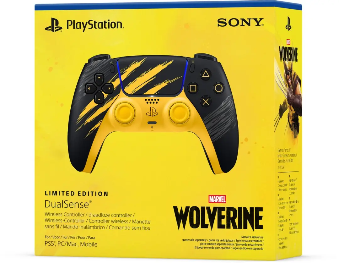 Sony PlayStation 5 DualSense Edge Wolverine Limited Edition Controller