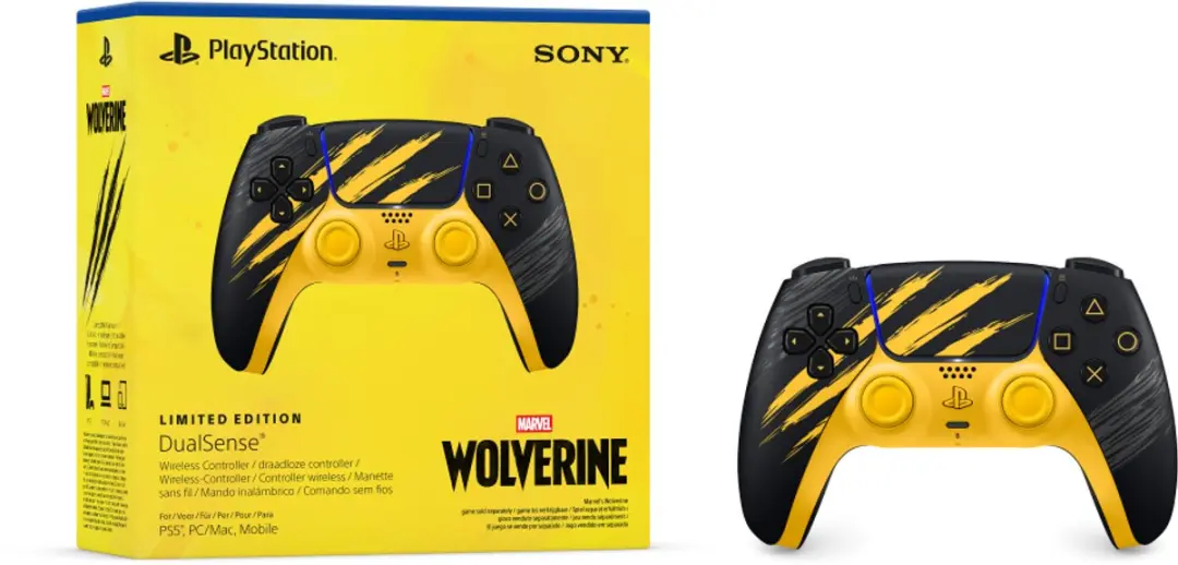 Sony PlayStation 5 DualSense Edge Wolverine Limited Edition Controller