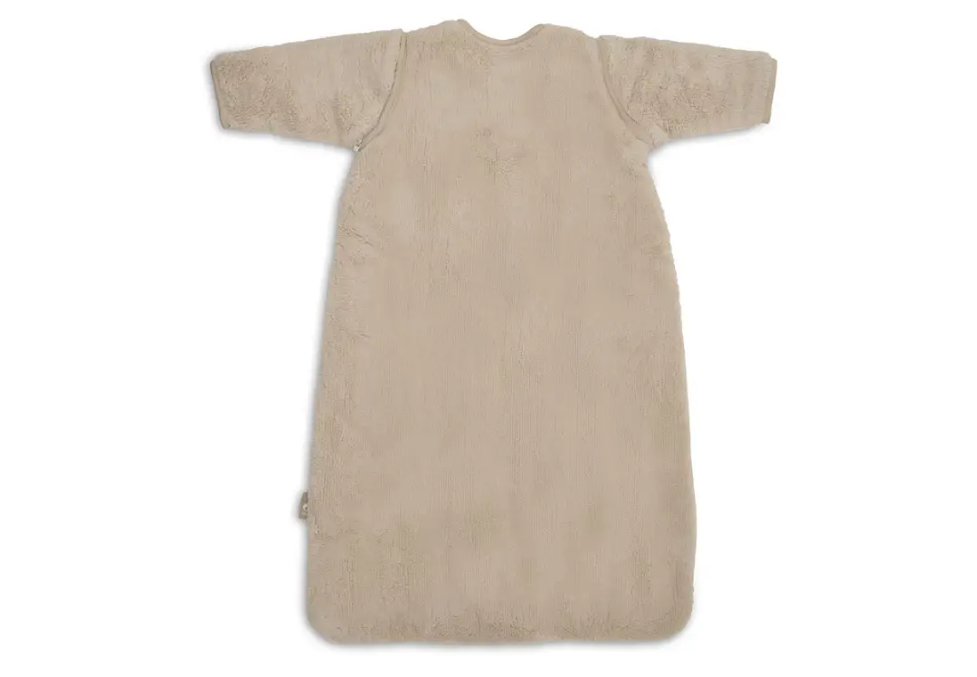 Jollein Slaapzak Baby 70cm Fluffy - Afritsbare mouw - Sand - afbeelding 5 van 6