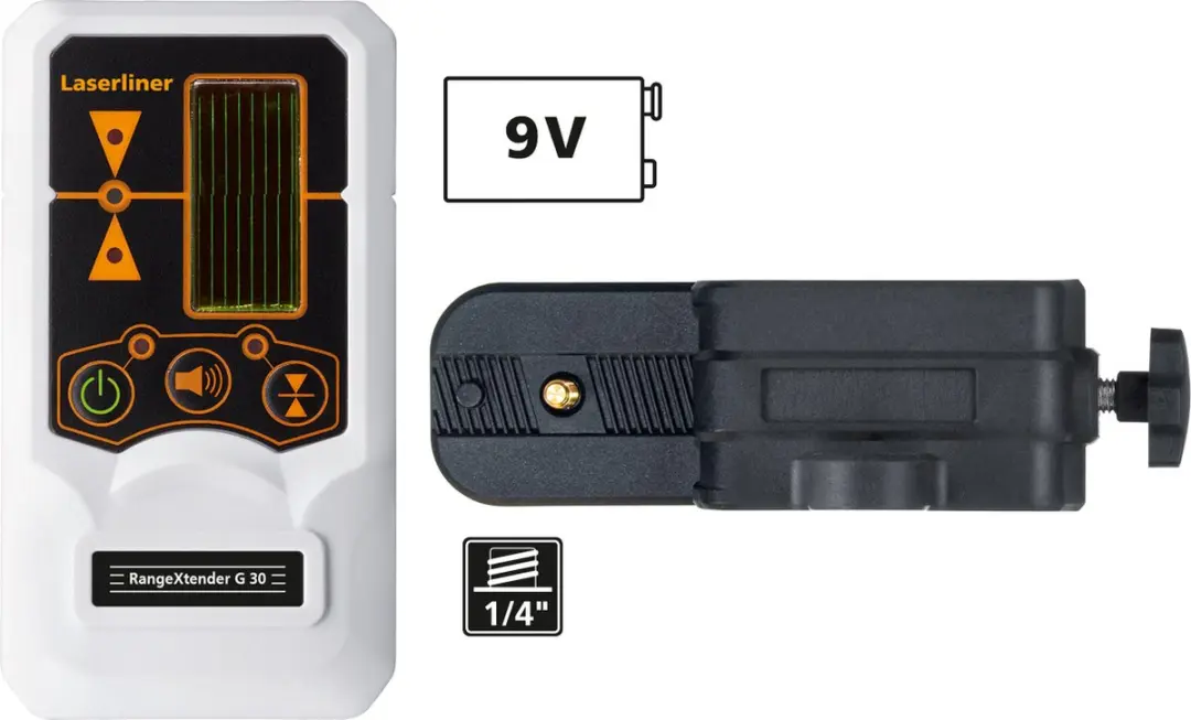 Laserliner 033.26A Laserontvanger - RangeXtender G 30 Universele houder