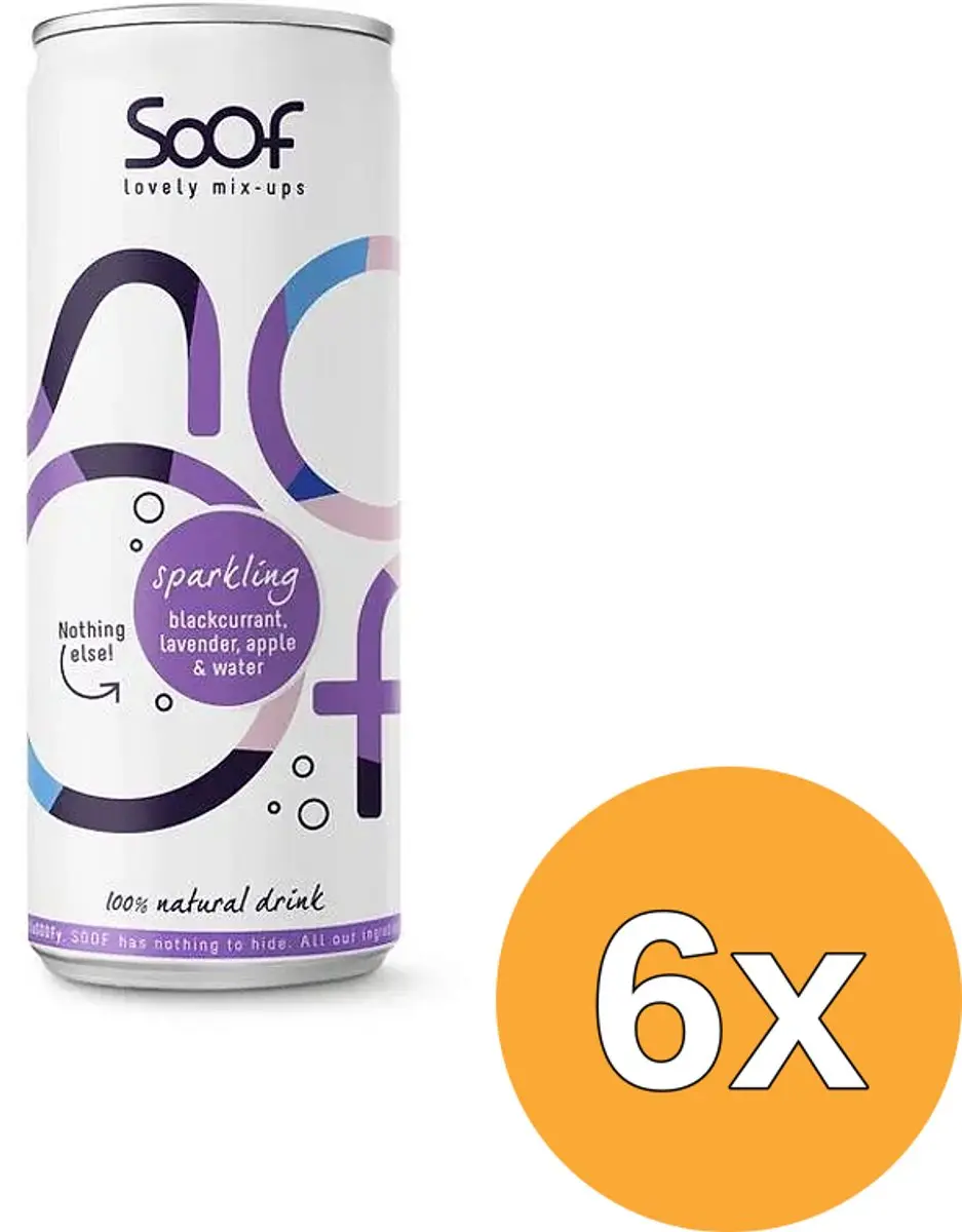 Soof Sparkling 6x250ml
