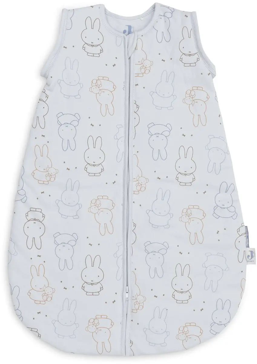 Jollein Slaapzak Baby Miffy Moments 60cm - Cloudy Blue - afbeelding 2 van 6