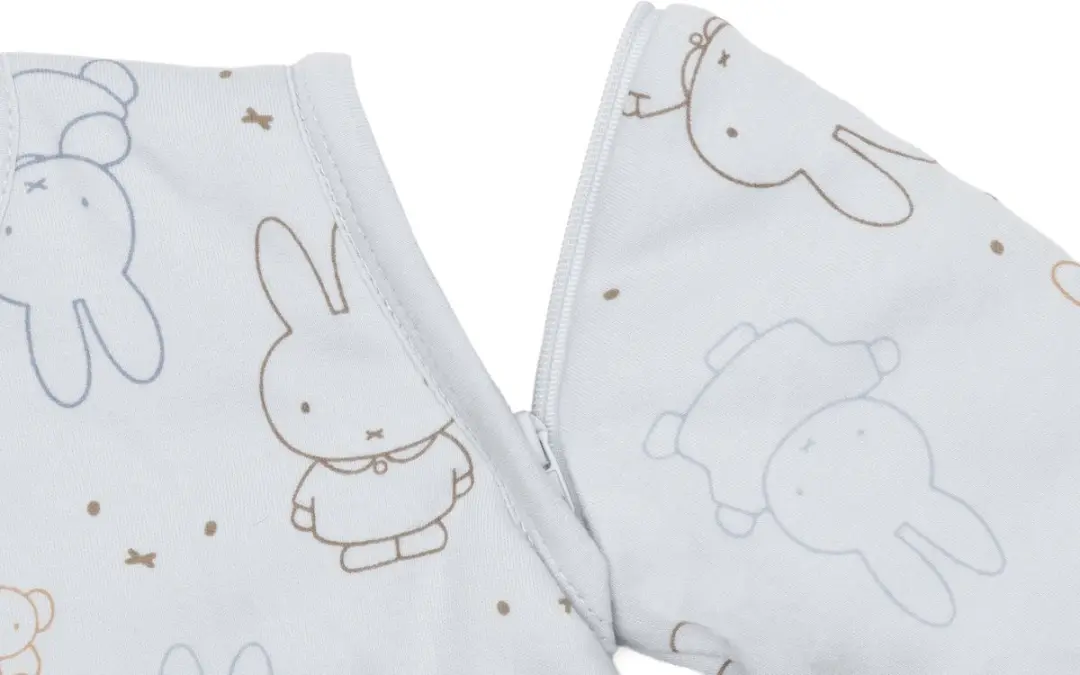 Jollein Slaapzak Baby Miffy Moments 60cm - Cloudy Blue - afbeelding 4 van 6