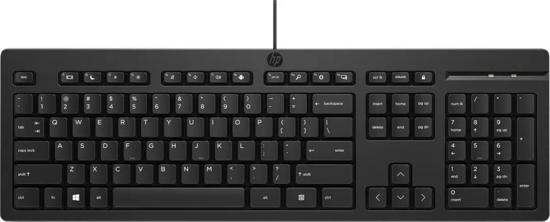 HP 125 USB Toetsenbord QWERTY - Zwart