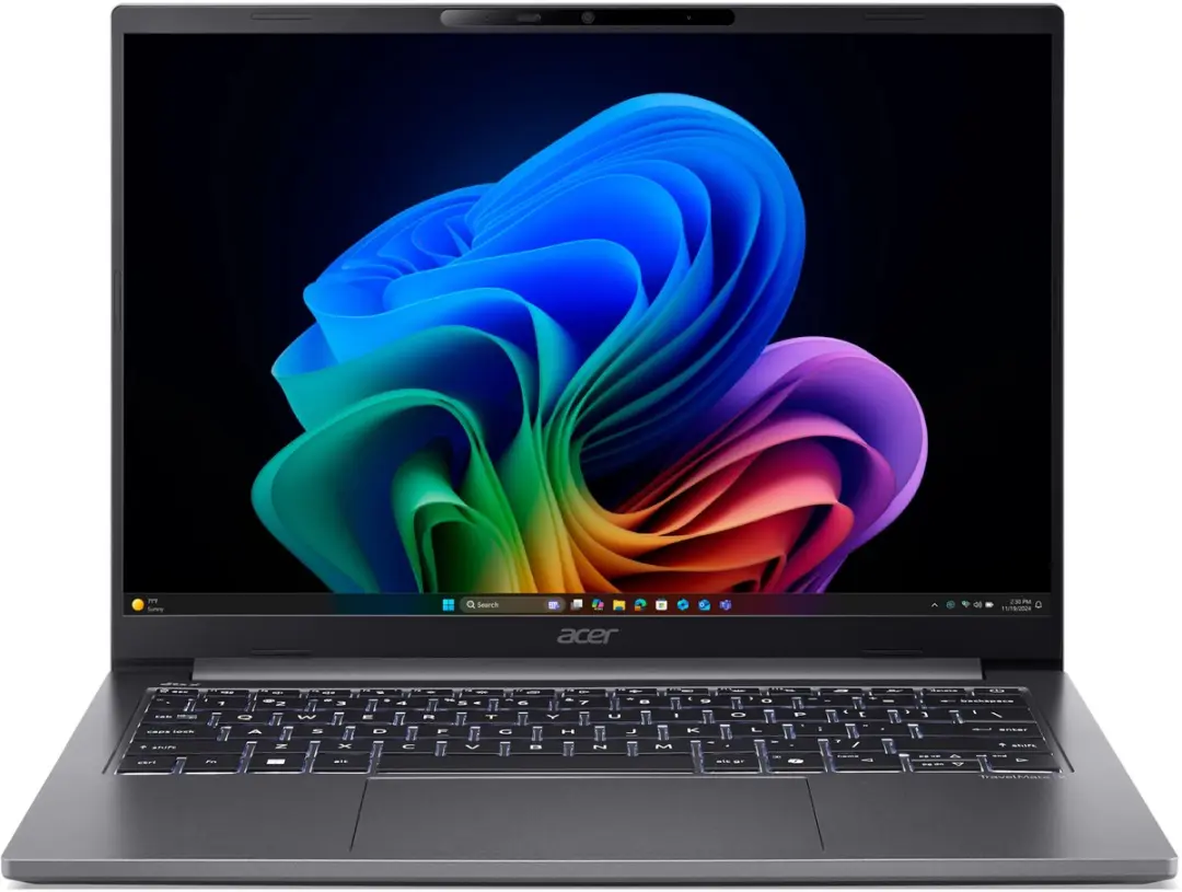Acer TravelMate X4 14 AI TMX414-51-TCO-53GC Laptop - 14" WUXGA - Grijs