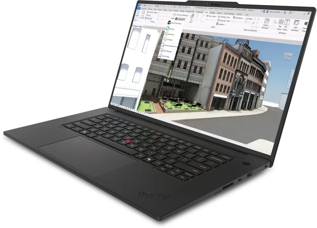 Lenovo ThinkPad P1 Gen 9 Copilot+ PC - 16" WUXGA - 32GB/1TB - RTX PRO 1000 - Zwart