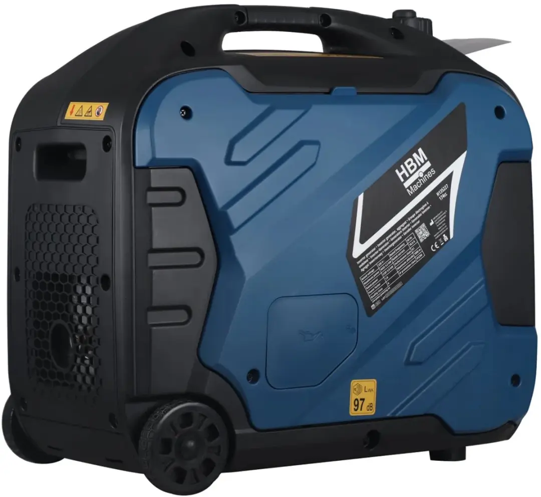 HBM Aggregaat 174cc 4200W 230V - Inverter - Verrijdbaar