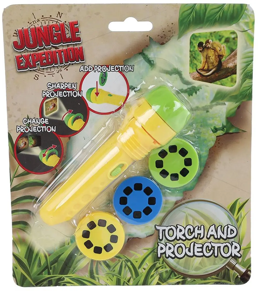 Van Manen Jungle Expedition Projector Zaklamp