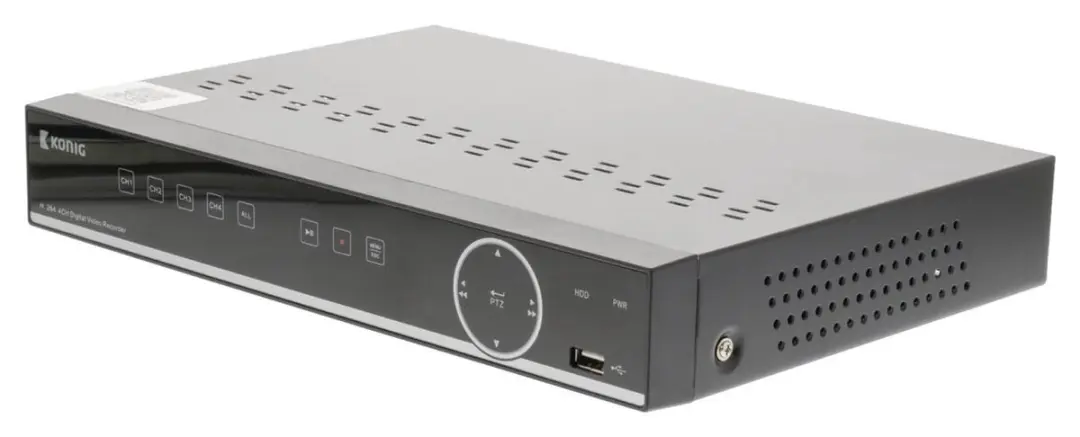 König Beveiligingsopnameset Nds_SAS-SETDVR45 - 4 Camera's 500GB - afbeelding 6 van 6