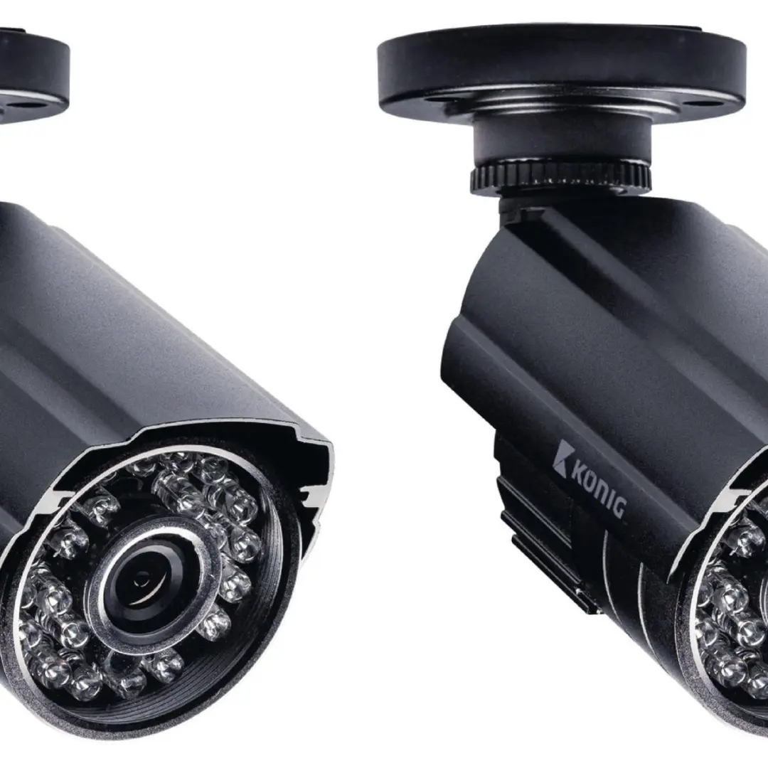 König Beveiligingsopnameset Nds_SAS-SETDVR45 - 4 Camera's 500GB