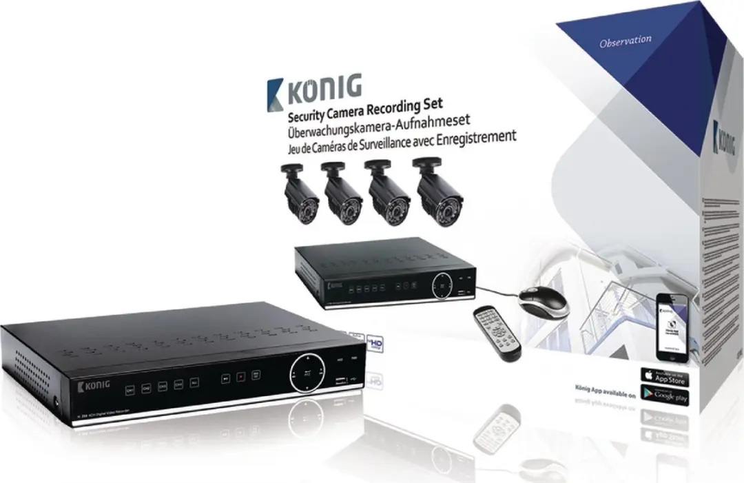 König Beveiligingsopnameset Nds_SAS-SETDVR45