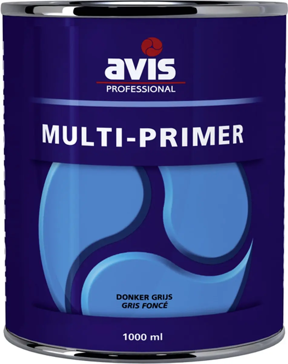 Avis Multiprimer Donkergrijs Grondverf 0,25L