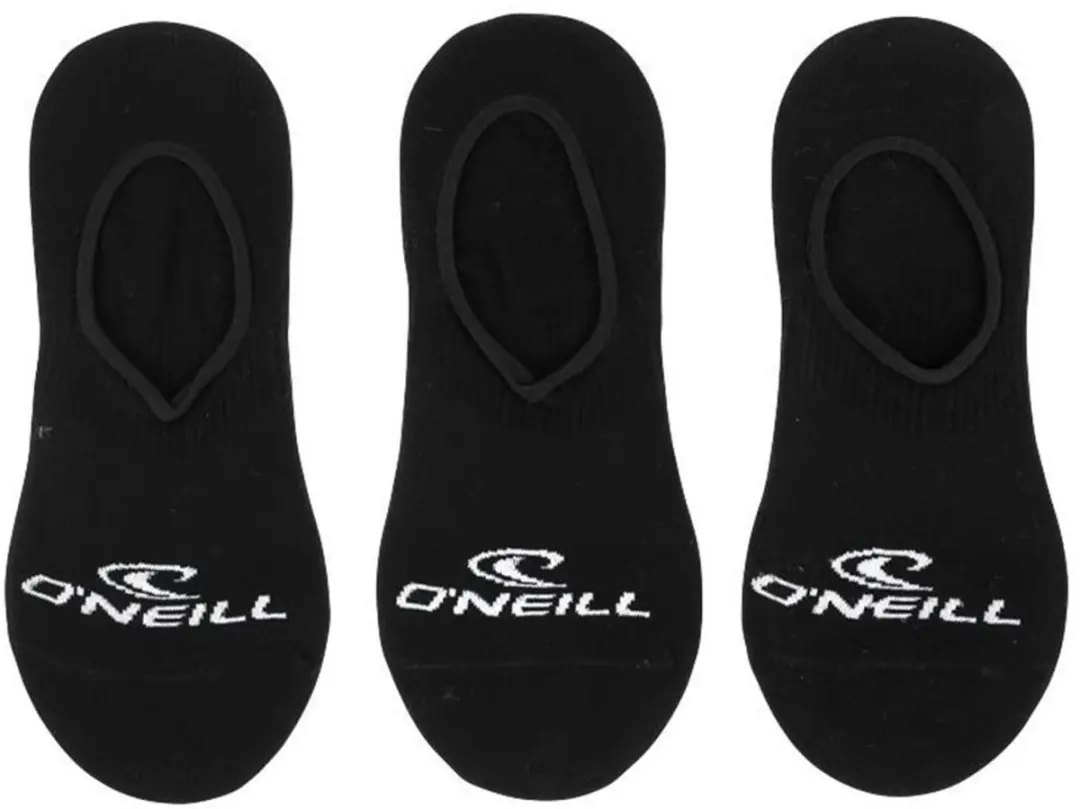 O'Neill Onzichtbare Footies 6 Stuks - 35-38 - Zwart