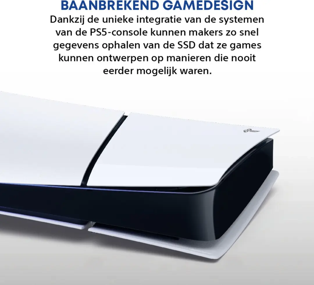 Sony PlayStation 5 Slim Digital Edition 1TB - Zwart/Wit