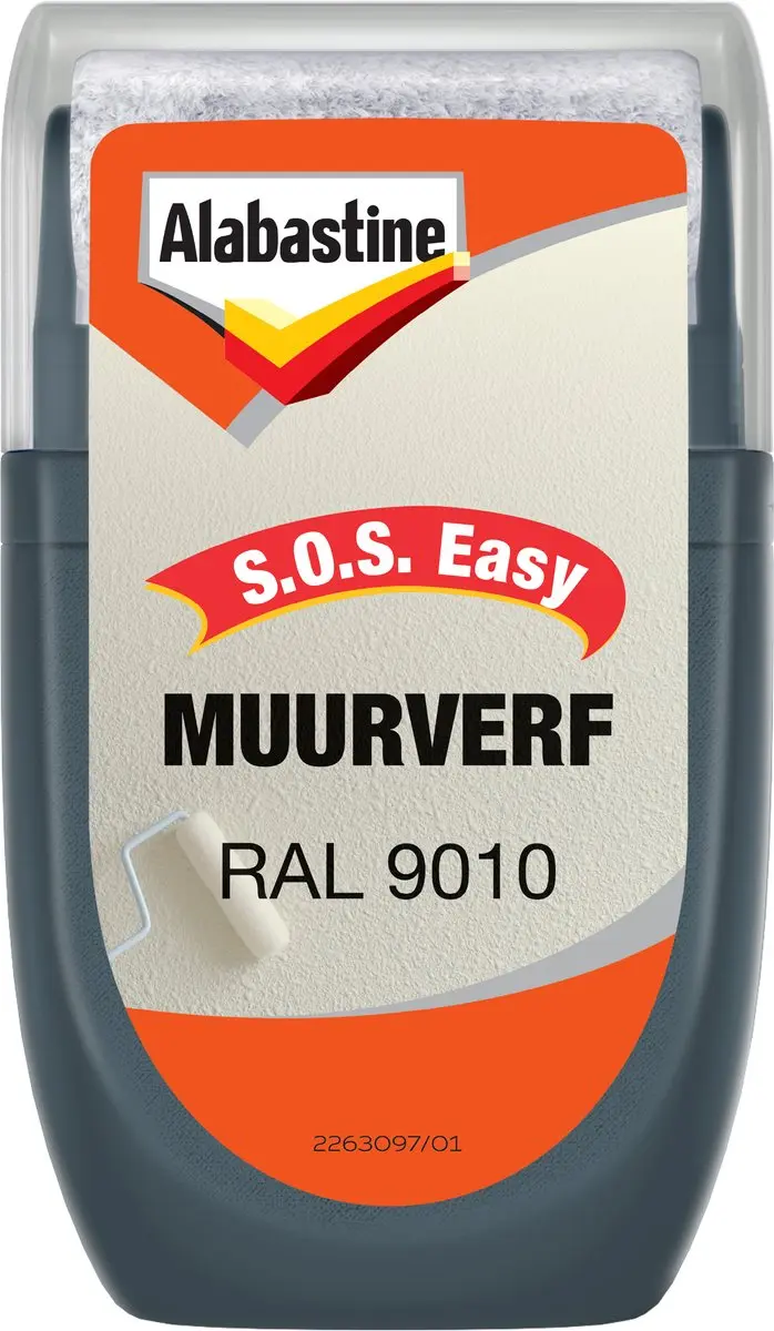 Alabastine S.O.S. Muurverf Aanstipper Ral 9010