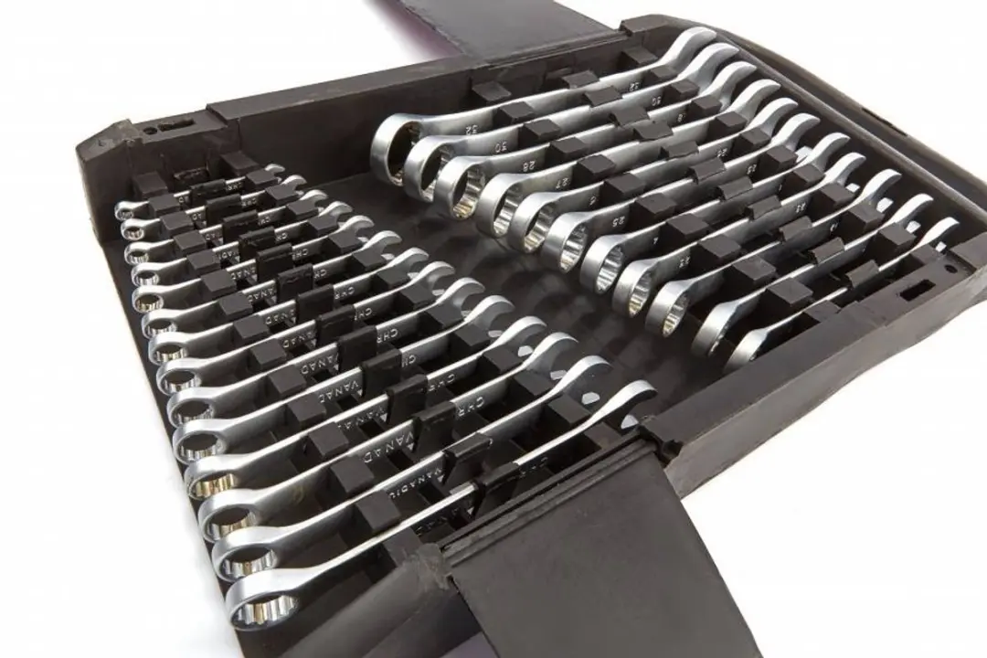 HBM 25-delige Engelse Steek Ringsleutelset 1/2"–1-1/2"