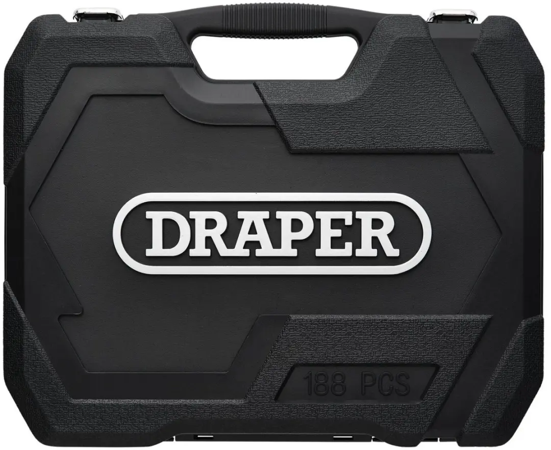 Draper Doppenset 1/4" 3/8" 1/2" - 188-delig