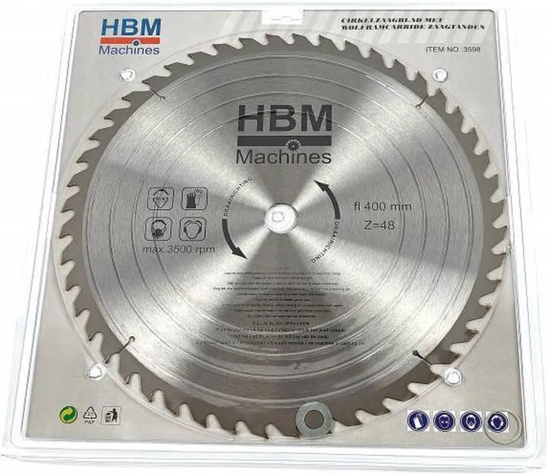 HBM 400x48T Cirkelzaagblad Hout ASGAT 30mm