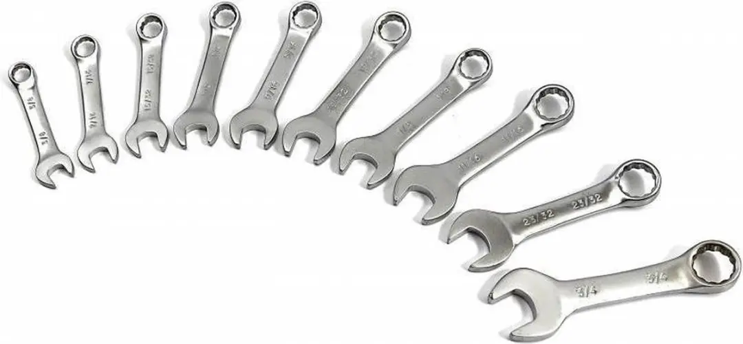 HBM 10-delige Steek Ringsleutelset 3/8"-3/4" - MPN 6430
